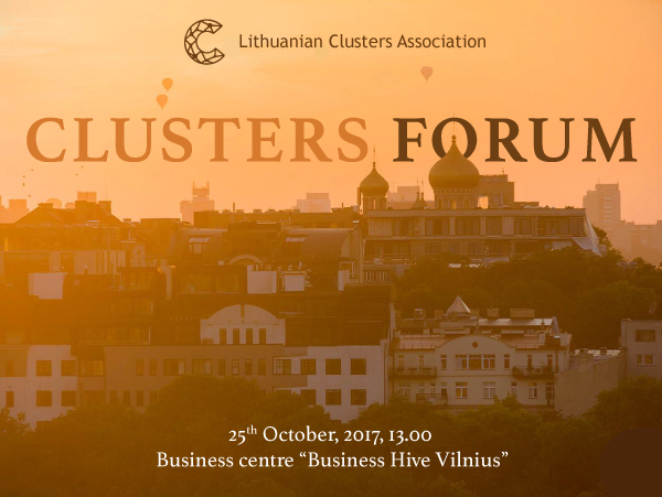 A new Lithuanian Cluster Studio and an updated concept of development were presented in the Clusters Forum